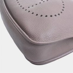 Hermes Taurillon Clemence Evelyn 3 Shoulder Bag Greige For Women -Deals Hermes Store luxury women hermes used handbags p674846 007