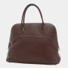 Hermes Bolide Handbag Chocolat For Women