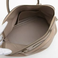 Hermes Bolide Taurillon Clemence Leather Handbag,Shoulder Bag Gris Tourterelle For Women -Deals Hermes Store luxury women hermes used handbags p674848 008