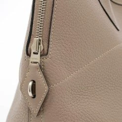 Hermes Bolide Taurillon Clemence Leather Handbag,Shoulder Bag Gris Tourterelle For Women -Deals Hermes Store luxury women hermes used handbags p674848 011