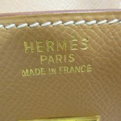 Hermes Brown Courchevel Leather Gold Hardware Birkin 35 Bag For Women -Deals Hermes Store luxury women hermes used handbags p675597 004