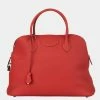 Hermes Red Bolide 35 For Women 1 Hermes Red Bolide 35 For Women -Deals Hermes Store luxury women hermes used handbags p676211 004