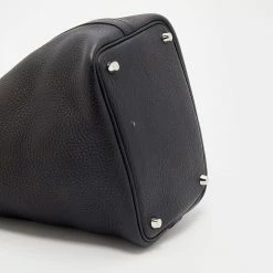Hermes Black Clemence Leather Picotin Lock 18 Bag For Women -Deals Hermes Store luxury women hermes used handbags p676250 012