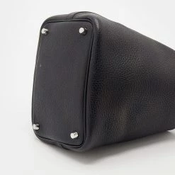 Hermes Black Clemence Leather Picotin Lock 18 Bag For Women -Deals Hermes Store luxury women hermes used handbags p676250 013