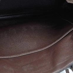 Hermes Chocolat Taurillon Clemence Leather Palladium Finish Birkin 30 Bag For Women -Deals Hermes Store luxury women hermes used handbags p677241 009