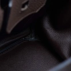 Hermes Chocolat Taurillon Clemence Leather Palladium Finish Birkin 30 Bag For Women -Deals Hermes Store luxury women hermes used handbags p677241 010