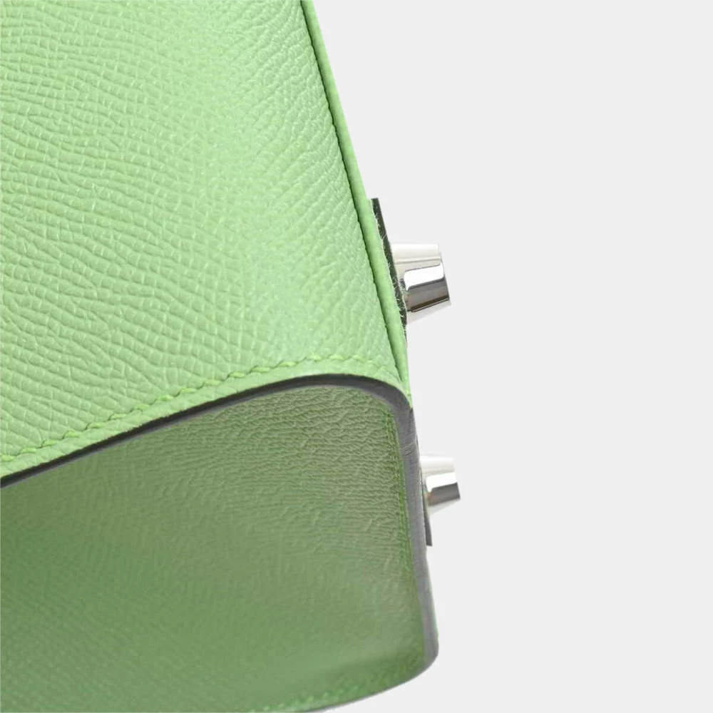 Hermes Epson Birkin 30 Serie Handbag Pastel Green For Women 9 Hermes Epson Birkin 30 Serie Handbag Pastel Green For Women - Image 7