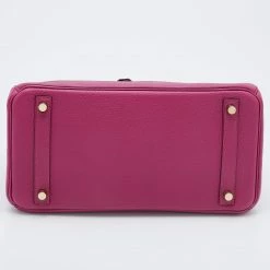 Hermes Tosca Togo Leather Gold Hardware Birkin 30 Bag For Women -Deals Hermes Store luxury women hermes used handbags p677471 008