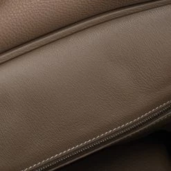 Hermes Hermès Etoupe Togo Leather Palladium Finished Birkin 25 Bag For Women -Deals Hermes Store luxury women hermes used handbags p677485 003