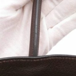 Hermes Brown/Chocolate Togo Leather Palladium Hardware Birkin 30 Bag For Women -Deals Hermes Store luxury women hermes used handbags p677515 002