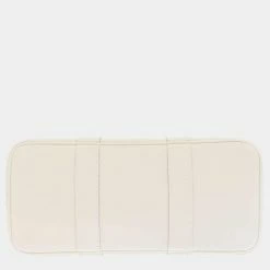 Hermes White Epsom Leather Garden Party TPM Tote Bag For Women -Deals Hermes Store luxury women hermes used handbags p677529 001