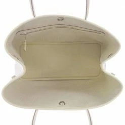 Hermes White Epsom Leather Garden Party TPM Tote Bag For Women -Deals Hermes Store luxury women hermes used handbags p677529 005