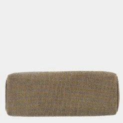 Hermes Black/Gold Leather Toile Herbag Zip 31 Shoulder Bag For Women -Deals Hermes Store luxury women hermes used handbags p677531 004