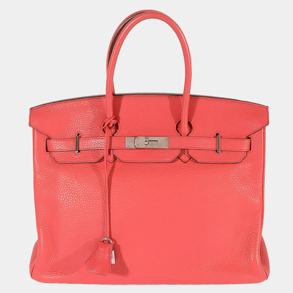 Hermes Bougainvillea Clémence Birkin 35 PHW For Women 3 Hermes Bougainvillea Clémence Birkin 35 PHW For Women