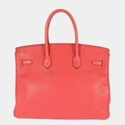 Hermes Bougainvillea Clémence Birkin 35 PHW For Women 9 Hermes Bougainvillea Clémence Birkin 35 PHW For Women -Deals Hermes Store luxury women hermes used handbags p678029 005