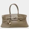 Hermes Brown Togo Leather Palladium Hardware JPG Birkin 42 Bag For Women -Deals Hermes Store luxury women hermes used handbags p678865 001