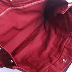 Hermes Cotton Fool Toe MM Tote Bag Red For Women -Deals Hermes Store luxury women hermes used handbags p679770 003