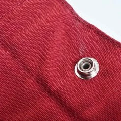 Hermes Cotton Fool Toe MM Tote Bag Red For Women -Deals Hermes Store luxury women hermes used handbags p679770 004