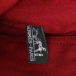 Hermes Cotton Fool Toe MM Tote Bag Red For Women -Deals Hermes Store luxury women hermes used handbags p679770 007