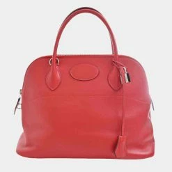 Hermes Vaux Swift Bored 31 Handbag Red For Women