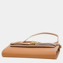 Hermes Kelly Long To Go Epson Gold Z Engraved Shoulder Bag For Women -Deals Hermes Store luxury women hermes used handbags p679797 009