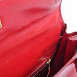 Hermes Box Calf Kelly 32 Handbag Silver For Women -Deals Hermes Store luxury women hermes used handbags p679805 006