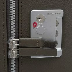 Hermes Carry Bag Leather Ethane Black For Women -Deals Hermes Store luxury women hermes used handbags p679806 007