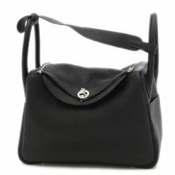 Hermes Lindy 30 Taurillon Black U Engraved Handbag Shoulder Bag For Women 17 Hermes Lindy 30 Taurillon Black U Engraved Handbag Shoulder Bag For Women -Deals Hermes Store luxury women hermes used handbags p679807 003