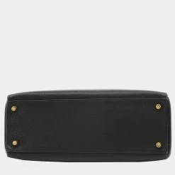 Hermes Kelly 32 Inner Stitch Ardennes Chamony Black Natural Z Engraved Handbag For Women -Deals Hermes Store luxury women hermes used handbags p679808 010