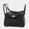 Hermes Lindy 26 Taurillon Clemence Black U Engraved Handbag Shoulder Bag For Women -Deals Hermes Store luxury women hermes used handbags p679810 002