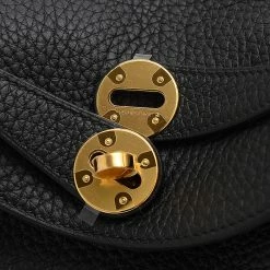 Hermes Lindy 26 Taurillon Clemence Black U Engraved Handbag Shoulder Bag For Women 15 Hermes Lindy 26 Taurillon Clemence Black U Engraved Handbag Shoulder Bag For Women -Deals Hermes Store luxury women hermes used handbags p679810 005