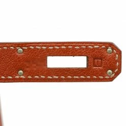 Hermes Birkin 30 Goat Coromandel Brick I Engraved Handbag For Women -Deals Hermes Store luxury women hermes used handbags p679811 005