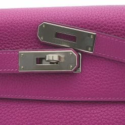 Hermes Kelly 28 Inner Sewn Togo Rose Purple C Engraved Handbag For Women -Deals Hermes Store luxury women hermes used handbags p679816 004