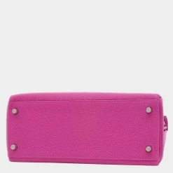 Hermes Kelly 28 Inner Sewn Togo Rose Purple C Engraved Handbag For Women -Deals Hermes Store luxury women hermes used handbags p679816 008