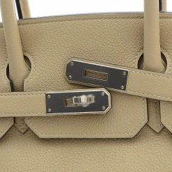 Hermes Birkin 30 Togo Trench A Engraved Handbag For Women -Deals Hermes Store luxury women hermes used handbags p679821 008