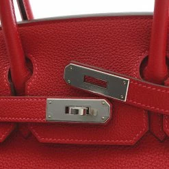 Hermes Birkin 30 Verso Togo Rouge Kazak Ash Y Engraved Handbag For Women 16 Hermes Birkin 30 Verso Togo Rouge Kazak Ash Y Engraved Handbag For Women -Deals Hermes Store luxury women hermes used handbags p679822 006