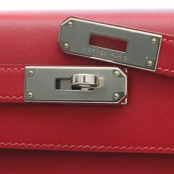 Hermes Kelly 28 Tadelact Rougevif Z Engraved Handbag For Women -Deals Hermes Store luxury women hermes used handbags p679824 006