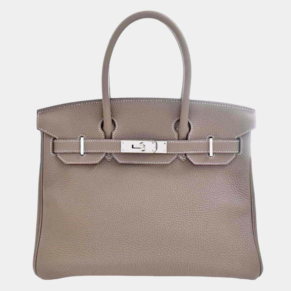 Hermes Togo Birkin 30 Handbag Greige For Women 3 Hermes Togo Birkin 30 Handbag Greige For Women