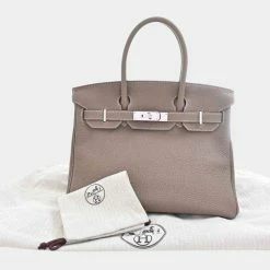 Hermes Togo Birkin 30 Handbag Greige For Women 15 Hermes Togo Birkin 30 Handbag Greige For Women -Deals Hermes Store luxury women hermes used handbags p679825 006