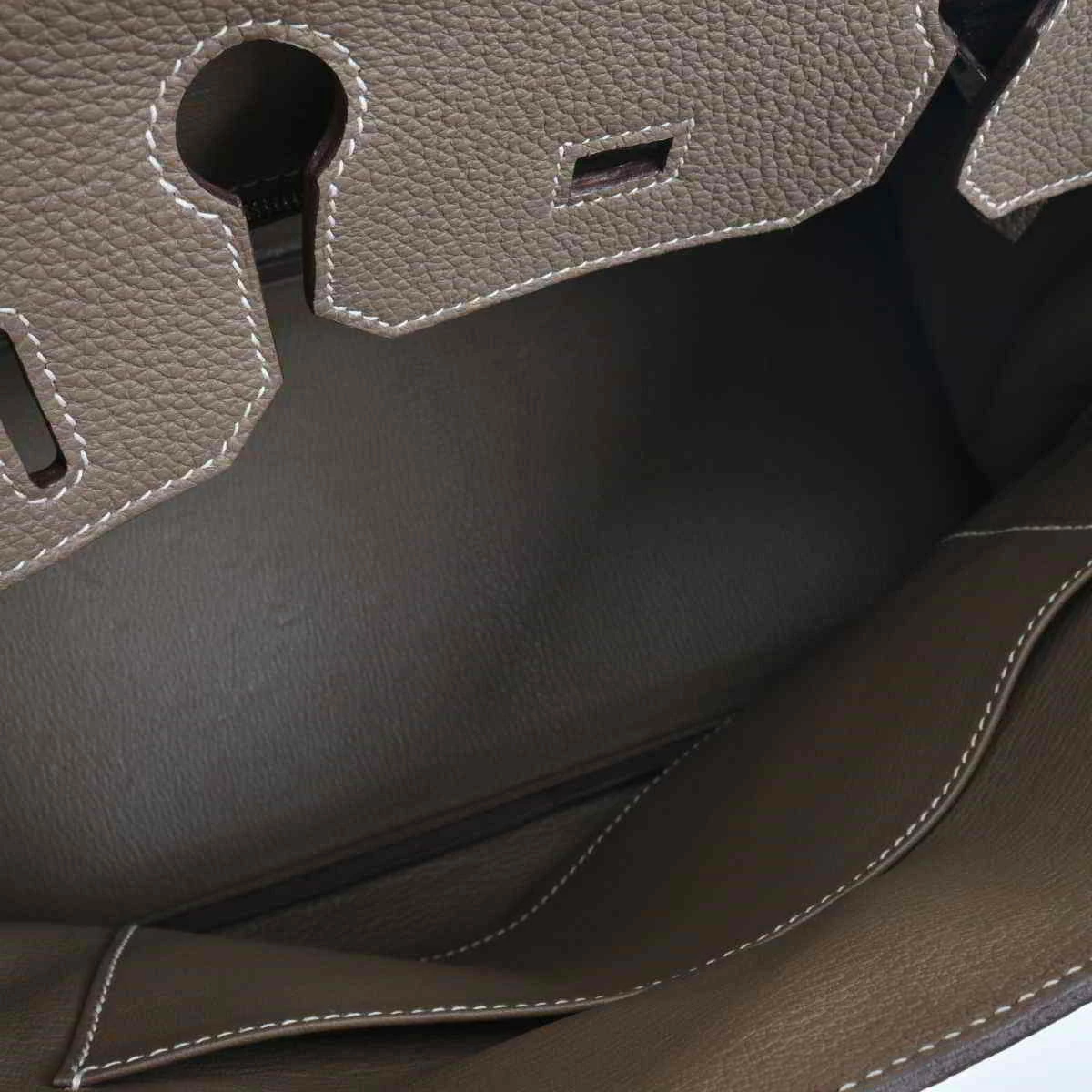 Hermes Togo Birkin 30 Handbag Greige For Women 5 Hermes Togo Birkin 30 Handbag Greige For Women - Image 3