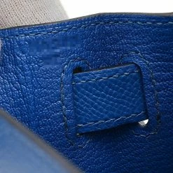 Hermes Kelly 28 Outer Sewing Epson Blue France U Engraved Handbag For Women -Deals Hermes Store luxury women hermes used handbags p679829 001