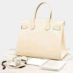 Hermes Birkin 30 Epson Nata Z Engraved Handbag For Women -Deals Hermes Store luxury women hermes used handbags p679830 004