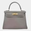 Hermes Togo Kelly 28 Handbag Greige For Women -Deals Hermes Store luxury women hermes used handbags p679831 001