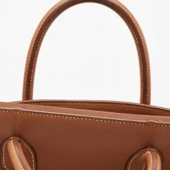 Hermes Etrusque Togo Leather Gold Finish Birkin HAC 45 Bag For Women -Deals Hermes Store luxury women hermes used handbags p679907 018