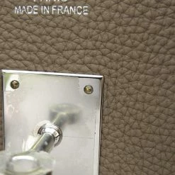 Hermes Grey Togo Leather Palladium Hardware Birkin 35 Bag For Women -Deals Hermes Store luxury women hermes used handbags p679995 004