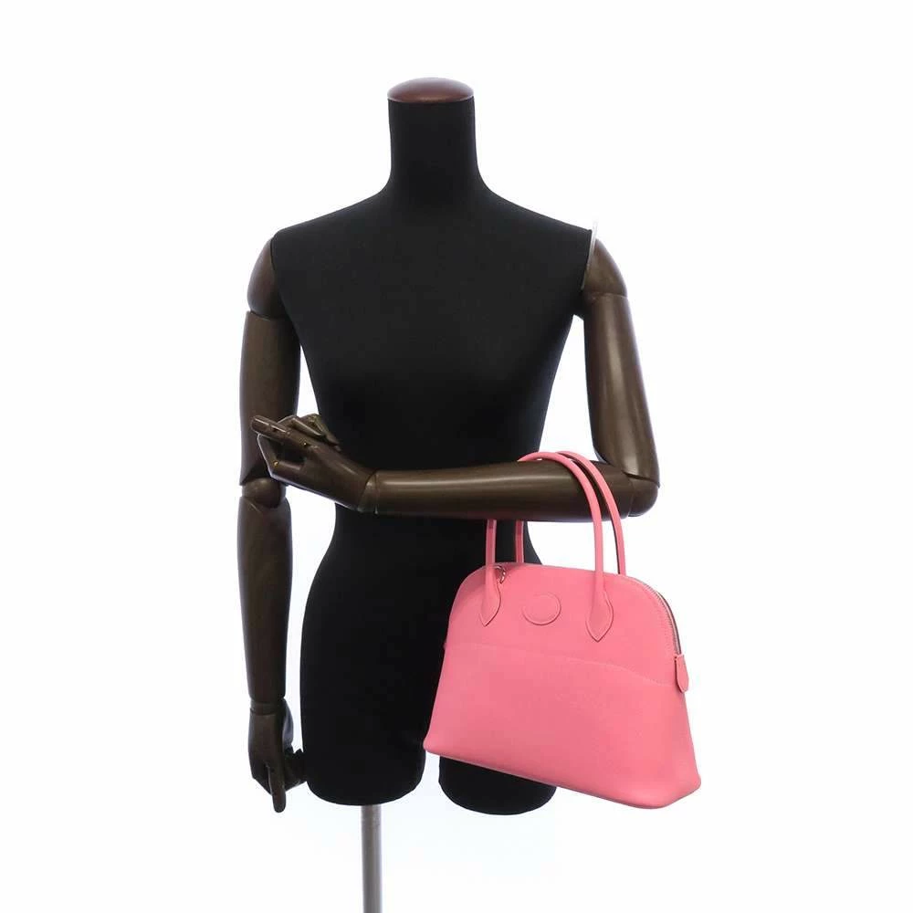 Hermes Pink Epsom Leather Bolide 27 Satchel Bag For Women 16 Hermes Pink Epsom Leather Bolide 27 Satchel Bag For Women - Image 14