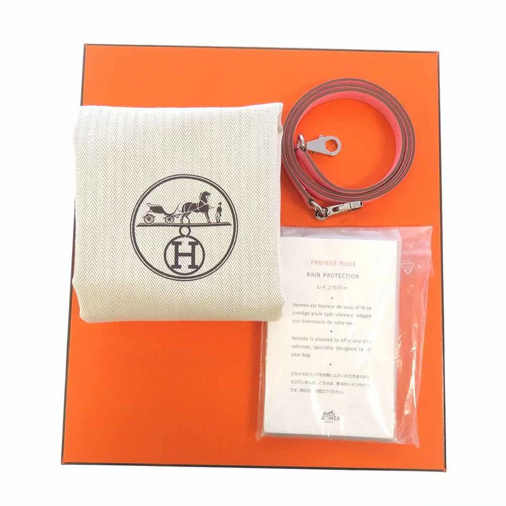 Hermes Pink Epsom Leather Bolide 27 Satchel Bag For Women 9 Hermes Pink Epsom Leather Bolide 27 Satchel Bag For Women - Image 7