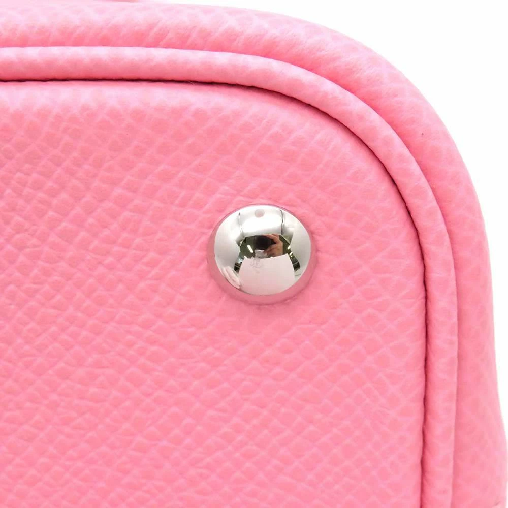 Hermes Pink Epsom Leather Bolide 27 Satchel Bag For Women 15 Hermes Pink Epsom Leather Bolide 27 Satchel Bag For Women - Image 13