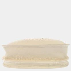 Hermes White Taurillon Clemence Leather Evelyn III Amazon PM Shoulder Bag For Women 19 Hermes White Taurillon Clemence Leather Evelyn III Amazon PM Shoulder Bag For Women -Deals Hermes Store luxury women hermes used handbags p680003 002