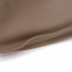 Hermes Brown Taurillon Clemence Leather Evelyn III GM Shoulder Bag For Women -Deals Hermes Store luxury women hermes used handbags p680004 005